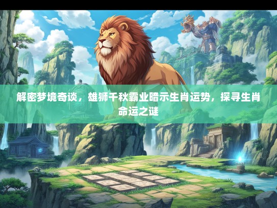 解密梦境奇谈，雄狮千秋霸业暗示生肖运势，探寻生肖命运之谜