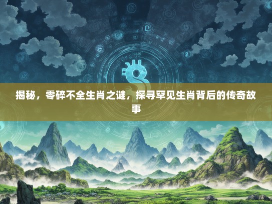 揭秘，零碎不全生肖之谜，探寻罕见生肖背后的传奇故事