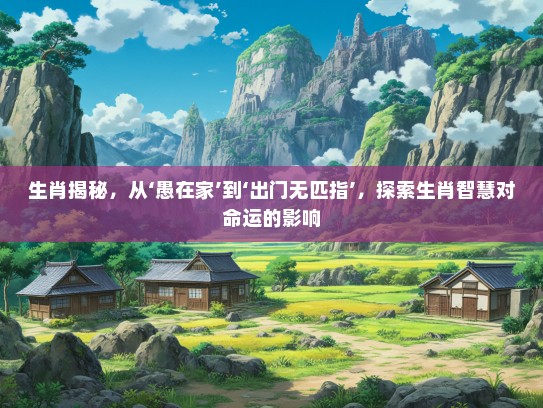 生肖揭秘，从‘愚在家’到‘出门无匹指’，探索生肖智慧对命运的影响
