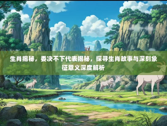 生肖揭秘，委决不下代表揭秘，探寻生肖故事与深刻象征意义深度解析