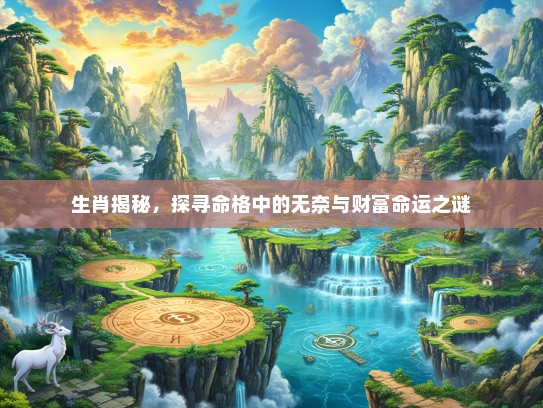 生肖揭秘，探寻命格中的无奈与财富命运之谜