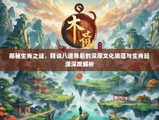 揭秘生肖之谜，瞎说八道背后的深厚文化底蕴与生肖起源深度解析
