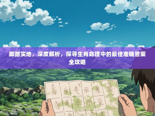 脚踏实地，深度解析，探寻生肖命理中的最佳准确答案全攻略