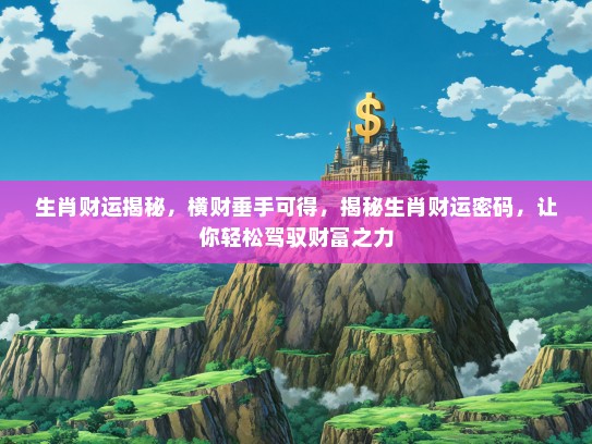 生肖财运揭秘，横财垂手可得，揭秘生肖财运密码，让你轻松驾驭财富之力