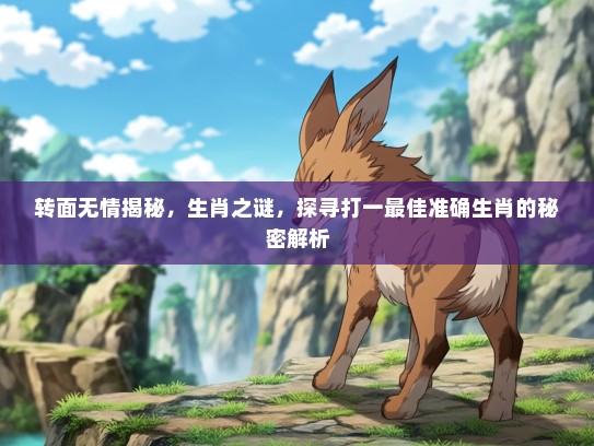 转面无情揭秘，生肖之谜，探寻打一最佳准确生肖的秘密解析