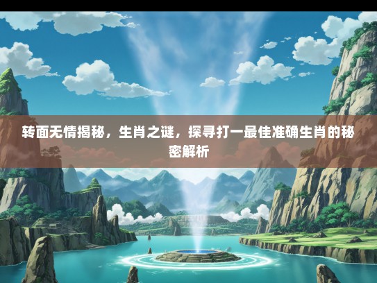 转面无情揭秘，生肖之谜，探寻打一最佳准确生肖的秘密解析