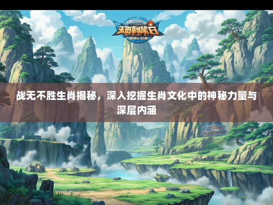 战无不胜生肖揭秘，深入挖掘生肖文化中的神秘力量与深层内涵
