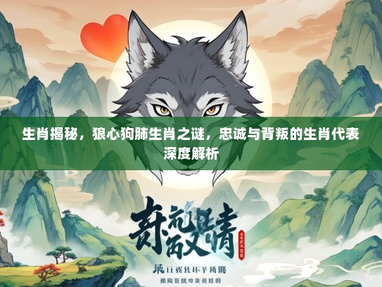 生肖揭秘，狼心狗肺生肖之谜，忠诚与背叛的生肖代表深度解析