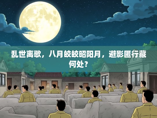乱世离歌，八月皎皎昭阳月，避影匿行藏何处？