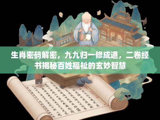 生肖密码解密，九九归一修成道，二卷经书揭秘百姓福祉的玄妙智慧