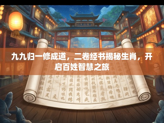 九九归一修成道，二卷经书揭秘生肖，开启百姓智慧之旅