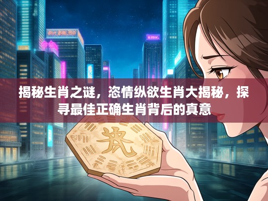 揭秘生肖之谜，恣情纵欲生肖大揭秘，探寻最佳正确生肖背后的真意
