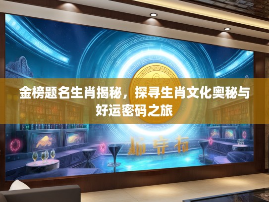 金榜题名生肖揭秘，探寻生肖文化奥秘与好运密码之旅