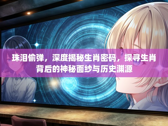 珠泪偷弹，深度揭秘生肖密码，探寻生肖背后的神秘面纱与历史渊源