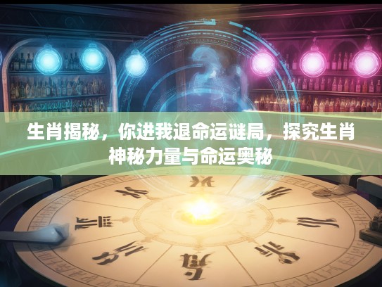 生肖揭秘，你进我退命运谜局，探究生肖神秘力量与命运奥秘