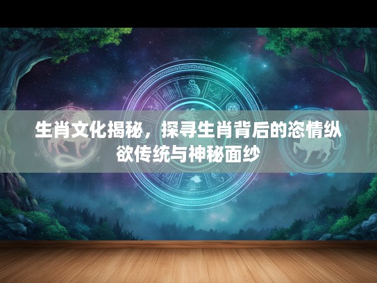 生肖文化揭秘，探寻生肖背后的恣情纵欲传统与神秘面纱