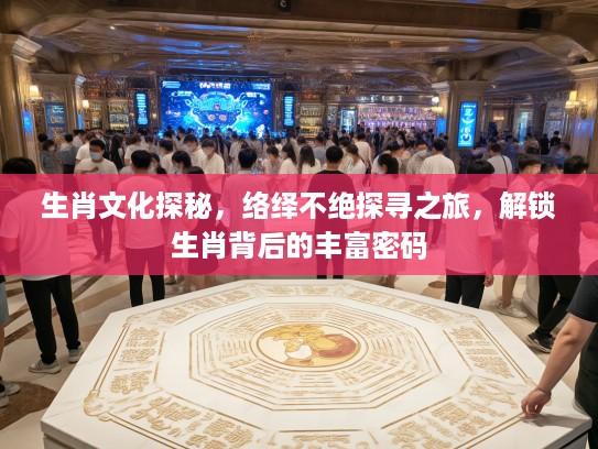 生肖文化探秘，络绎不绝探寻之旅，解锁生肖背后的丰富密码