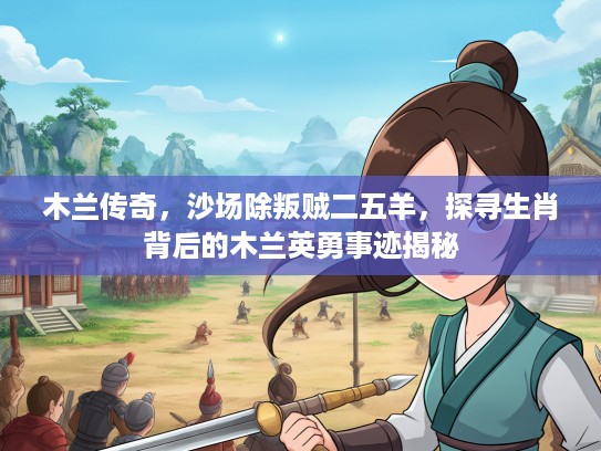 木兰传奇，沙场除叛贼二五羊，探寻生肖背后的木兰英勇事迹揭秘