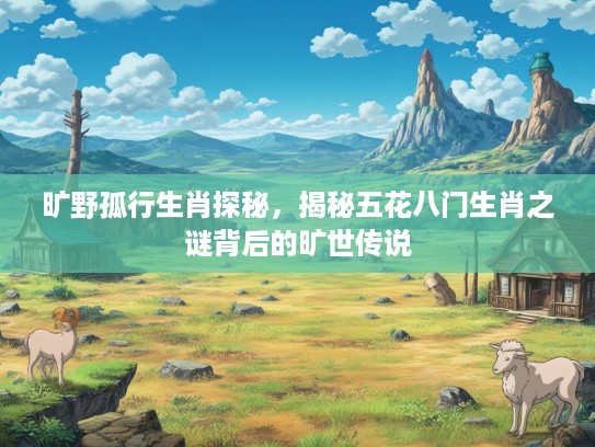 旷野孤行生肖探秘，揭秘五花八门生肖之谜背后的旷世传说