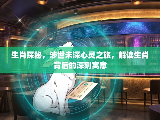 生肖探秘，涉世未深心灵之旅，解读生肖背后的深刻寓意