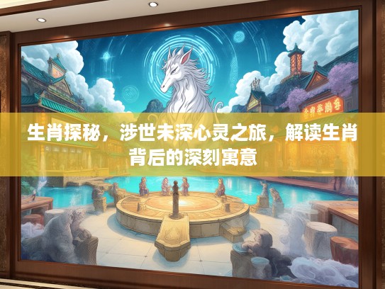 生肖探秘，涉世未深心灵之旅，解读生肖背后的深刻寓意