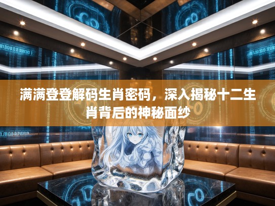 满满登登解码生肖密码，深入揭秘十二生肖背后的神秘面纱