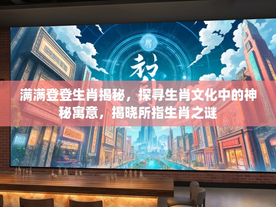 满满登登生肖揭秘，探寻生肖文化中的神秘寓意，揭晓所指生肖之谜