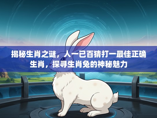 揭秘生肖之谜，人一已百猜打一最佳正确生肖，探寻生肖兔的神秘魅力