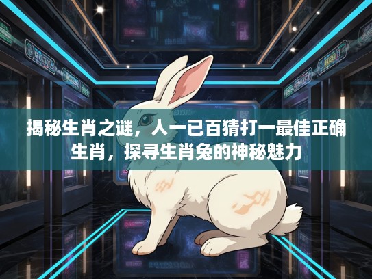 揭秘生肖之谜，人一已百猜打一最佳正确生肖，探寻生肖兔的神秘魅力