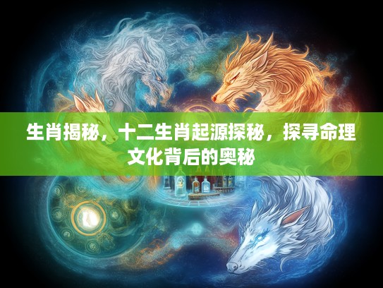 生肖揭秘，十二生肖起源探秘，探寻命理文化背后的奥秘