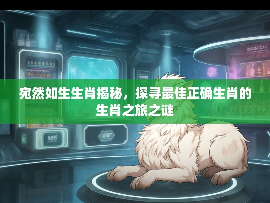 宛然如生生肖揭秘，探寻最佳正确生肖的生肖之旅之谜