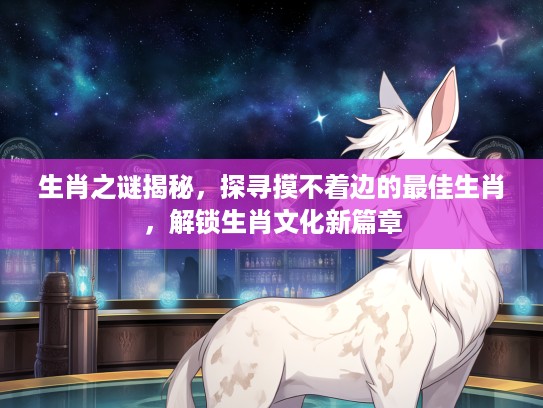 生肖之谜揭秘，探寻摸不着边的最佳生肖，解锁生肖文化新篇章