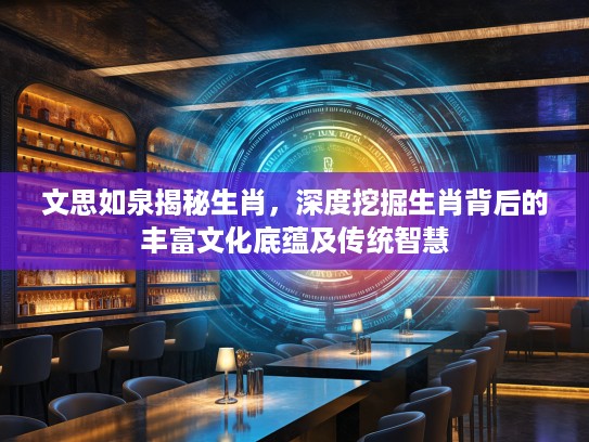 文思如泉揭秘生肖，深度挖掘生肖背后的丰富文化底蕴及传统智慧