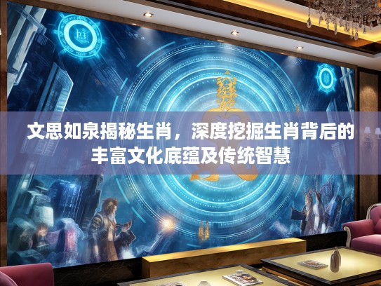 文思如泉揭秘生肖，深度挖掘生肖背后的丰富文化底蕴及传统智慧