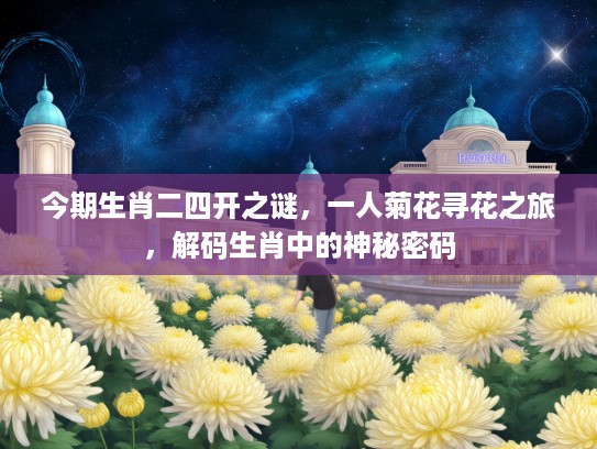 今期生肖二四开之谜，一人菊花寻花之旅，解码生肖中的神秘密码