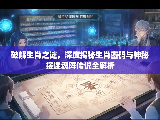 破解生肖之谜，深度揭秘生肖密码与神秘摆迷魂阵传说全解析