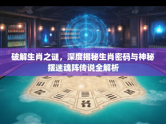 破解生肖之谜，深度揭秘生肖密码与神秘摆迷魂阵传说全解析