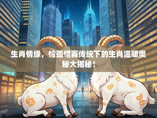 生肖情缘，怜孤惜寡传统下的生肖温暖奥秘大揭秘！