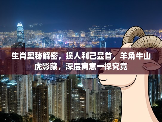 生肖奥秘解密，损人利己显首，羊角牛山虎影藏，深层寓意一探究竟