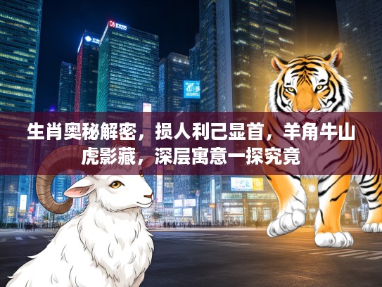 生肖奥秘解密，损人利己显首，羊角牛山虎影藏，深层寓意一探究竟
