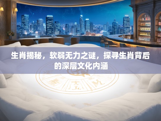 生肖揭秘，软弱无力之谜，探寻生肖背后的深层文化内涵