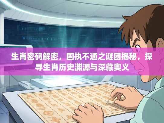 生肖密码解密，固执不通之谜团揭秘，探寻生肖历史渊源与深藏奥义
