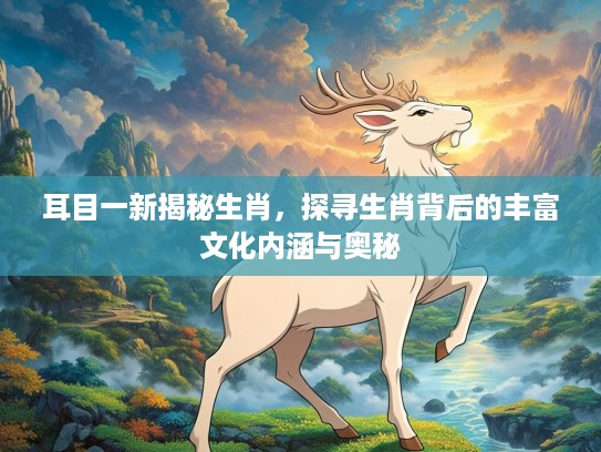 耳目一新揭秘生肖，探寻生肖背后的丰富文化内涵与奥秘