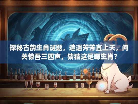 探秘古韵生肖谜题，造遇芳芳直上天，问关惊吾三四声，猜猜这是哪生肖？