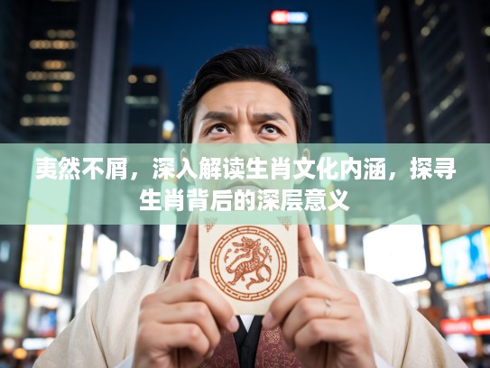夷然不屑，深入解读生肖文化内涵，探寻生肖背后的深层意义