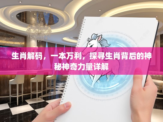 生肖解码，一本万利，探寻生肖背后的神秘神奇力量详解