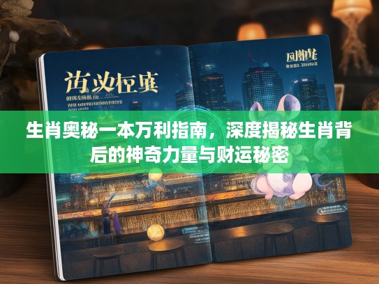 生肖奥秘一本万利指南，深度揭秘生肖背后的神奇力量与财运秘密
