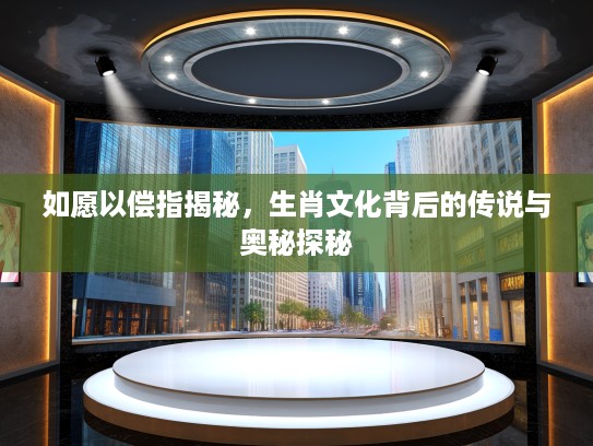 如愿以偿指揭秘，生肖文化背后的传说与奥秘探秘