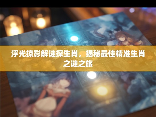 浮光掠影解谜探生肖，揭秘最佳精准生肖之谜之旅