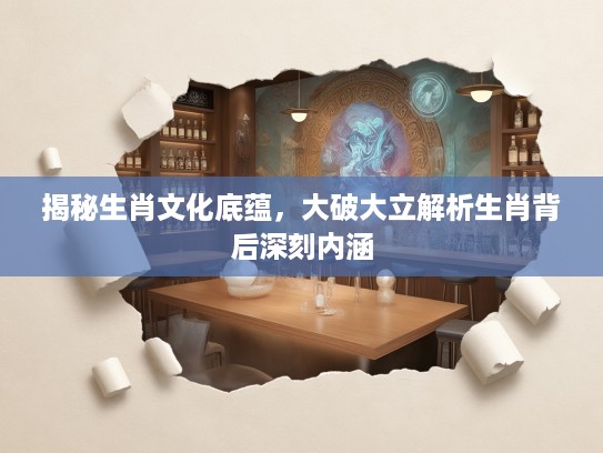 揭秘生肖文化底蕴，大破大立解析生肖背后深刻内涵